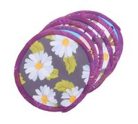 Yardwe 6pezzi Coppette Assorbilatte Riutilizzabili Lavabili Coppette Per Allattamento Traspiranti Cuscini Per Allattamento Antitraboccamento Per Donne