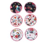 Yardwe 6pezzi Coppette Assorbilatte Riutilizzabili Pz Stampa Traspirante Tappetini Assorbenti per Seno Lavabili per Allattamento Prevenire Perdite