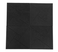 Yardwe 6pezzi Pannelli Fonoassorbenti in Fibra Poliestere Autoadesivi Pannelli Fonoisolanti Per Parete Acustici Per Riduzione Del Rumore Adatti Studi Musicali Conferenze e Camere Da Letto