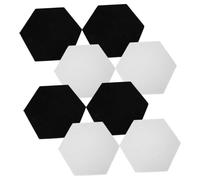 Yardwe 8pezzi Pannelli Fonoassorbenti Per Pareti Autoadesivi Insonorizzazione Materiale Sicuro e Durevole Leggero Antiscivolo Resistente All Densità Buona Consistenza Prestazioni