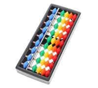 Yardwe Abaco Colorato a 9 con 5 Perline per Bambini Educativo per Mentale Strumento Apprendimento per Scuola e Casa Calcolatrice Portatile