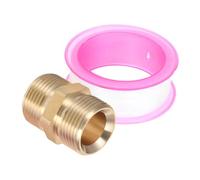 Yardwe Adattatore in Ottone per Raccordo Idropulitrice Connettore per Tubo Idropulitrice Ad Alta Pressione Innesto Rapido di Adattatori