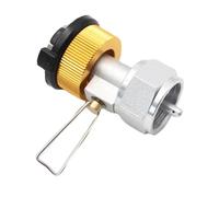 Yardwe Adattatore Rifornimento Gas Valvola Gas Facile Installazione per Bombole Gas Design Monopezzo Perdita Materiale Resistente