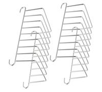 Yardwe Air Oven Rack in Acciaio Inossidabile, 2 Pezzi, 15.5X8.5X1.8 Cm, per Friggitrice ad Aria, per Pane e Cibi, per Circolazione del Calore
