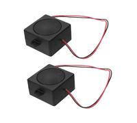 Yardwe Altoparlante Mini 5w 4ohm 2 Pezzi con Suono Full-range, Struttura in Plastica e Metallo, Compatto e Leggero per Moduli Display Pubblicitari e Kit Elettronici