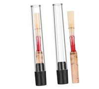 Yardwe Ance Per Oboe in Bambù 2 Pezzi Fatte a Mano Accessori Professionali Per Oboe Strumenti Musicali Sostituzione Ance Per Studenti e Principianti