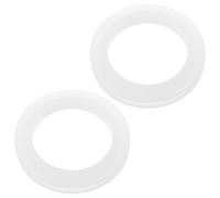 Yardwe Anello Passante Ombrellone da Tavolo in Silicone 2 Pezzi, Accessori Antiscivolo per Ombrelli da Giardino e Patio, Tappo Sigillante Antipolvere per Impiego Esterno