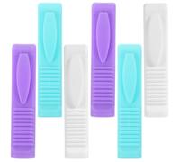 Yardwe Apribottiglie per Ampolla in Plastica 6 Pezzi Design Scanalato per Infermieri, Previene Infortuni e Facilita L'estrazione del Medicinale