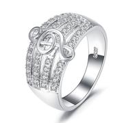 Yardwe Artigianato Straordinario, in Rame Argento Design Creativo 9 Donna per Quotidiano