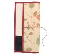 Yardwe Astuccio Portapennelli a Rullo 9 Scomparti in Canvas per Studenti | Formato 40x35cm, Modello Stampato, Uso per Lezione D'arte e Pittura All'aperto