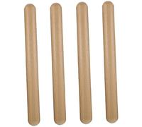 Yardwe Bacchette in Legno per Strumenti Musicali 4 Pezzi Claves per Ragazza e Adulti Bacchette Ritmiche per Giocattoli Musicali Strumento Didattico per Prescolare