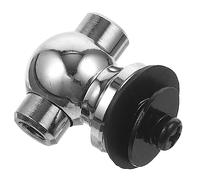 Yardwe Base in Lega Per Gamba Di Tom Supporto Per Batteria Doppio Lato Morsetto Per Tamburo in Lega Di Zinco