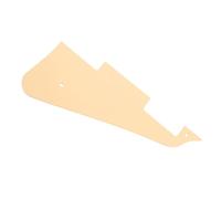 Yardwe battipenna piatto per chitarra Pasta per chitarra battipenna per chitarra in metallo battipenna di protezione per chitarra piastra antigraffio per chitarra Beige