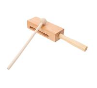 Yardwe Blocco Ritmico Musicale in Legno Strumento Percussione Ritmica Per Ragazzo Ragazza Ragazza Giocattolo Musicale Mazza Per Illuminazione