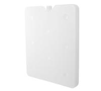 Yardwe Borsa Ghiaccio Riutilizzabile Bianco per Contenitori Freddi e Pranzo | Plastica, Uso per Logistica Farmaceutica e Picnic, Design Impilabile, Soluzione Salvaspazio, Colore Bianco