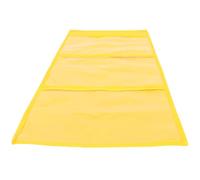 Yardwe Borsa per Pittura Organizer per Opere D'arte, Plastica, Gialla, Portatile e Antistrappo, e Studenti, Formato A4, per Disegni e Opere Scolastiche