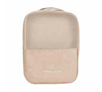 Yardwe Borsa per Scarpe da Viaggio Oxford Leggero e Resistente, Sacchetto Khaki per Organizzare Scarpe in Viaggi Outdoor e Trasporti