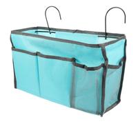 Yardwe Borsa Portaoggetti da Letto Verde Tasche Multiple in Oxford | Tessuto Oxford e Ferro, Tasca Laterale a Rete Traspirante, per Letto a Castello e Camera