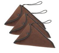 Yardwe Borsa Portaoggetti Per Ocarina a 12 Fori Custodia Protettiva Leggera e Portatile Borsa Anti-smarro Per Strumenti Musicali Accessori Per Ocarina Set Da 3 Pezzi