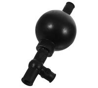 Yardwe Bulbo a Tre Vie Nero in Silicone di Aspirazione per Laboratorio Palla Quantitativa Versatile e Facile da Usare per Esigenze Sperimentali