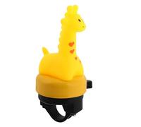 Yardwe Campanello per Bicicletta A Forma di Giraffa Campanello Giallo per Bicicletta per Bambine Simpatico Clacson per Bicicletta Accessori per Biciclette per Adulti Ragazze E Ragazzi.