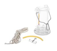 Yardwe Campionatore Acqua con Manico 0,5l in Acrilico e Ferro | Struttura Monopezzo con Corda, Protezione Antispruzzo e Tenuta, per Prelievo Rapido e Trasporto