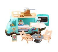 Yardwe Carretto Dei Gelati Per Casa Delle Bambole Set Cibo Giocattolo Mobili in Miniatura Giocattoli Alimentari Realistici Accessori Per Casa Delle Bambole Decorazioni Per Giardini Delle