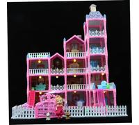 Yardwe Casa Miniatura Fai Da Te Kit Per Costruire Case Giocattolo Casa Per Ragazzo Ragazza Castello Creatività e Gioco