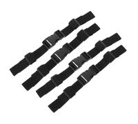 Yardwe Cinghia di Compressione Regolabile per Sacchi a Pelo Fibbia Toracica e Clip Elastiche, 4 Pezzi, Accessori Trekking per Escursionismo e Campeggio