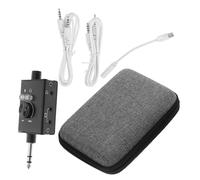 Yardwe Convertitore Mixer Audio Portatile Per Live Streaming Podcasting e Djing Con Pannello Di Controllo Intuitivo e Supporto Per Diversi Dispositivi