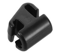 Yardwe Cursore Manuale per Corda Arco in Plastico Nero, Leggero e Scorrevole, Accessorio per Tiro L'Arco per Pratica e Competizione