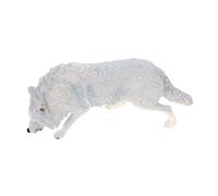 Yardwe di bruno nordamericano selvaggio mini giocattolo animale giocattolo del figurine di di plastica figurina di AbS bianca