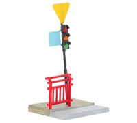 Yardwe Di Ringhiera Del Semaforo Mini Lampioni Stradali Micro Luce Del Paesaggio Decorazione Dei Lampioni Lampione Lampada in Miniatura Giocattolo Del Semaforo Resina