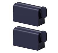 Yardwe Dispenser per Dentifricio da Parete senza Foratura Spremi-Dentifricio Sospeso Salvaspazio Set 2 Pezzi Colore Azzurro Installazione Semplice e Riutilizzabile per Bagno e Uso