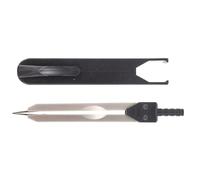 Yardwe Divisore per Elettrocardiogramma con Calibro di Misura, Strumento di Misurazione Medica Leggero e Durevole con Copertura Protettiva, per Infermieristica e Redazione di Grafici