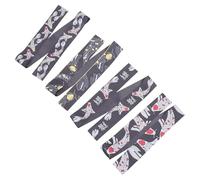 Yardwe Fasce da Karate per 4 Pezzi, Fascia Ninja Elasticizzata Traspirante Design Samurai Drago, Accessori per Feste di Compleanno e Attività Sportive Martial Arts