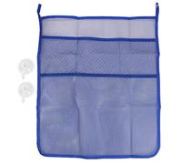 Yardwe Giocattoli a Ventosa Per Organizzatore Sospeso Cose Custodia Contenitore Di Stoccaggio a Ventosa Blu Poliestere