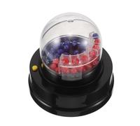 Yardwe Gioco da Tavolo Mini per Feste, Macchina Numeri Nera in Plastica | Portatile, Regole Semplici, per Gruppi e Occasioni Sociali, Valore Educativo, Adatto a Party e Giochi