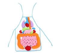 Yardwe Grembiule Didattico Umani Per Strumento Apprendimento Interattivo Per Educazione Pre-scolare Materiale Morbido e Sicuro Sviluppo Cognitivo e Memoria