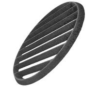 Yardwe Griglia in Ghisa Rotonda per Barbecue Resistente al Calore Accessori per Cottura Interna Ed Esterna Facile da Pulire