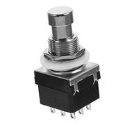 Yardwe Interruttore a nove piedi strumento musicale pedaliera chitarra electric guitar chitarra elettrica Accessori audio per acustico bottone a petalo pulsante del piede della chitarra