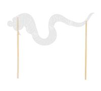 Yardwe Kit di Burattini Forma di Serpente Burattini Fai da Te Giocattolo Tema Serpente Giocattolo in Stile Cinese Ragazza Ragazza Figura di Ombra