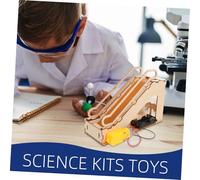 Yardwe Kit Educativo Stem per Montascale Elettrico in Legno Meccanico da Te per Esperimenti Scientifici Sviluppo Abilità Ingegneristiche e Motricità Fine