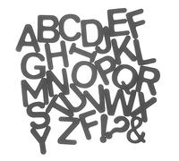 Yardwe Lettere Alfabeto in Schiuma Eva 3d Per Apprendimento Prescolare, Adesivi Autoadesivi Lavagna Bianca, Decorazioni Multifunzionali Per Casa e Scuola, Set Lettere Alfabeto Grandi Maiuscole