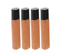 Yardwe Manici in Legno per Coltelli da Sashimi e Sushi, 4 Pezzi con Spessore per Lama, Ideali per Cucina Tradizionale e Uso Domestico