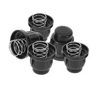 Yardwe Manopola di Controllo Forno a Pressione per Barbecue 5 Pezzi, Cappuccio Interruttore a Pulsante Molla, Accessorio Portatile per Accensione Barbecue All'aperto e attività