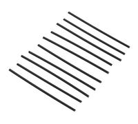 Yardwe Marcatore Laterale per Tastiera Chitarra 10 Pezzi in Abs Nero, Facile Installazione, Risolve Problemi di Tono Laterale, per Chitarra e Xilofono in Esibizioni e Appassionati