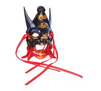 Yardwe Maschera Piena Mano Resina Accessorio per Performance Teatrali e Feste Cosplay per Eventi e Decorazioni