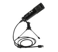Yardwe Microfono Usb a Condensatore Per Laptop Microfono Per Giochi e Trasmissione in Design Semplice e Pratico La Voce Umana Con Precisione