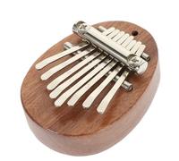 Yardwe Mini Kalimba Pianoforte 8 Tasti Strumento Musicale Portatile Cordino per Borsa e Auto Regalo Originale per Amici e Colleghi Stile Casuale